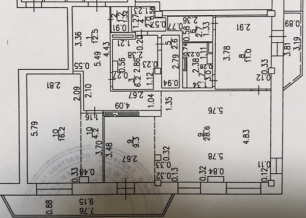 3-комнатная на Урицкого, 48