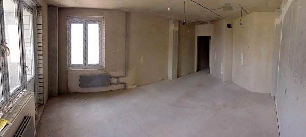 1-комнатная студия Зянкина, 11, к.1